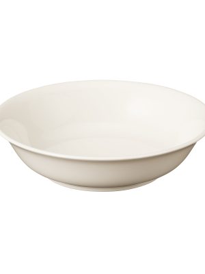 Beige Porcelain Deep Dish