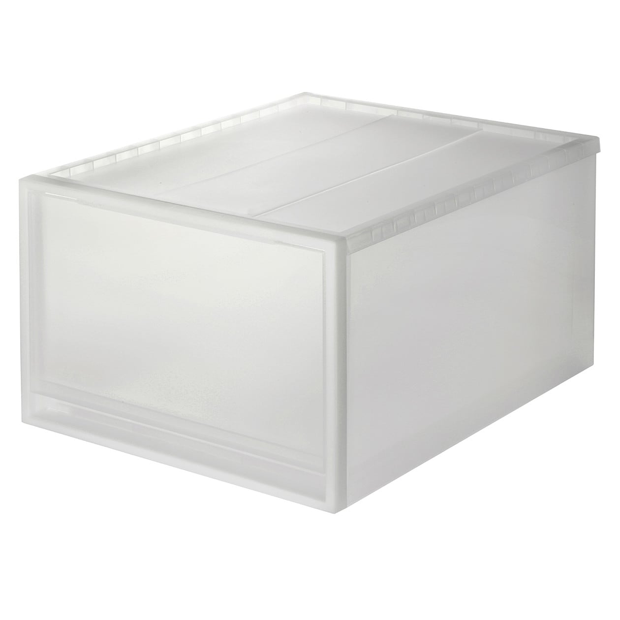 Polypropylene Storage Closet Drawer - Large (W17.5 x D21.6 x H11.8)