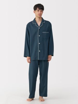 Side Seamless Flannel Pajamas