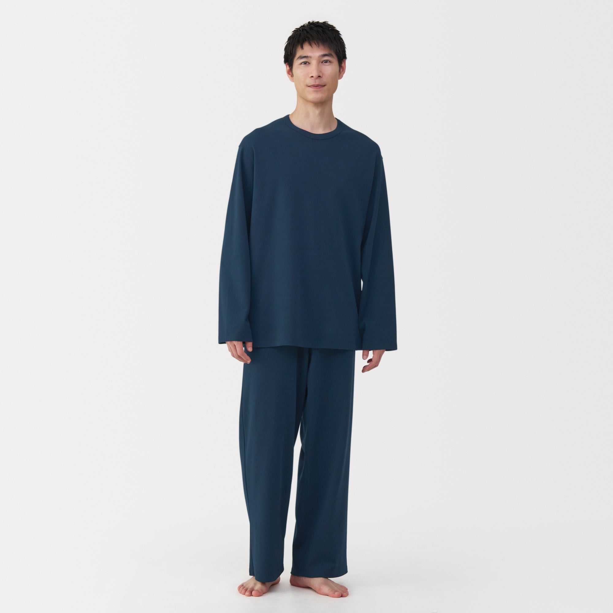 Interlock Knit Loungewear Set - Image 3
