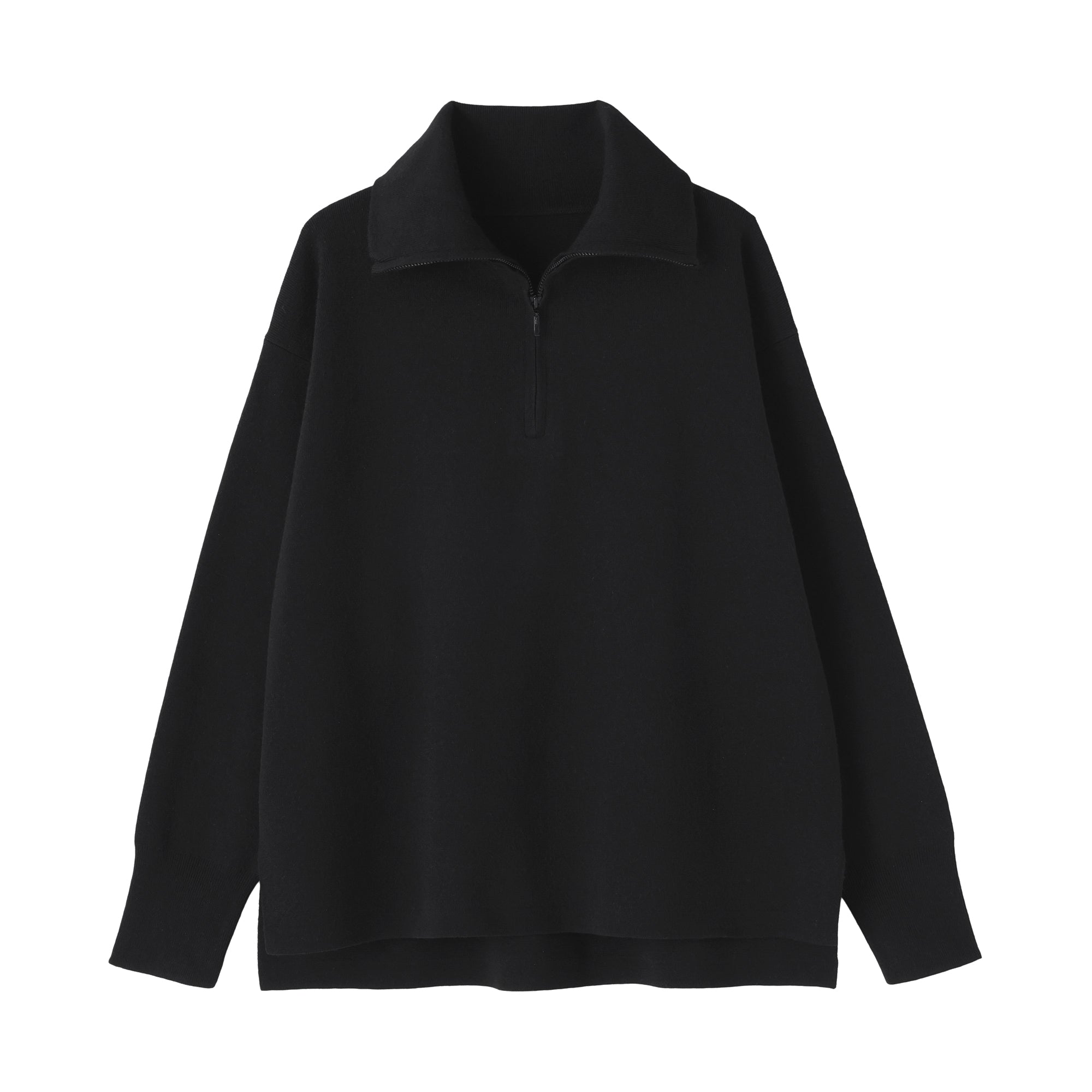 Milano Rib Half-Zip Sweater - Image 18
