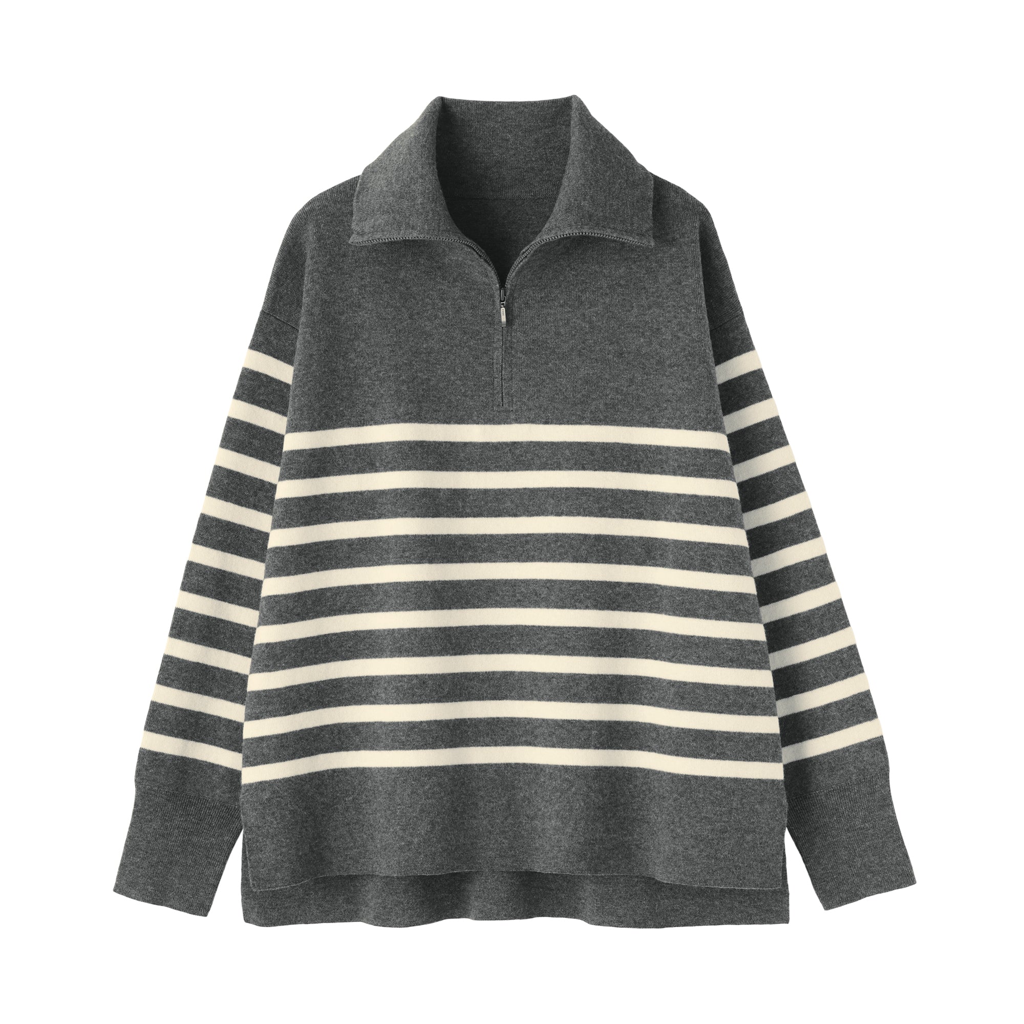 Milano Rib Half-Zip Sweater - Image 26
