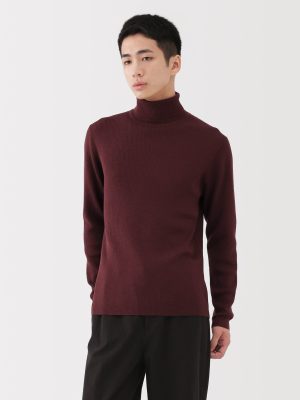 Wool Turtleneck Sweater