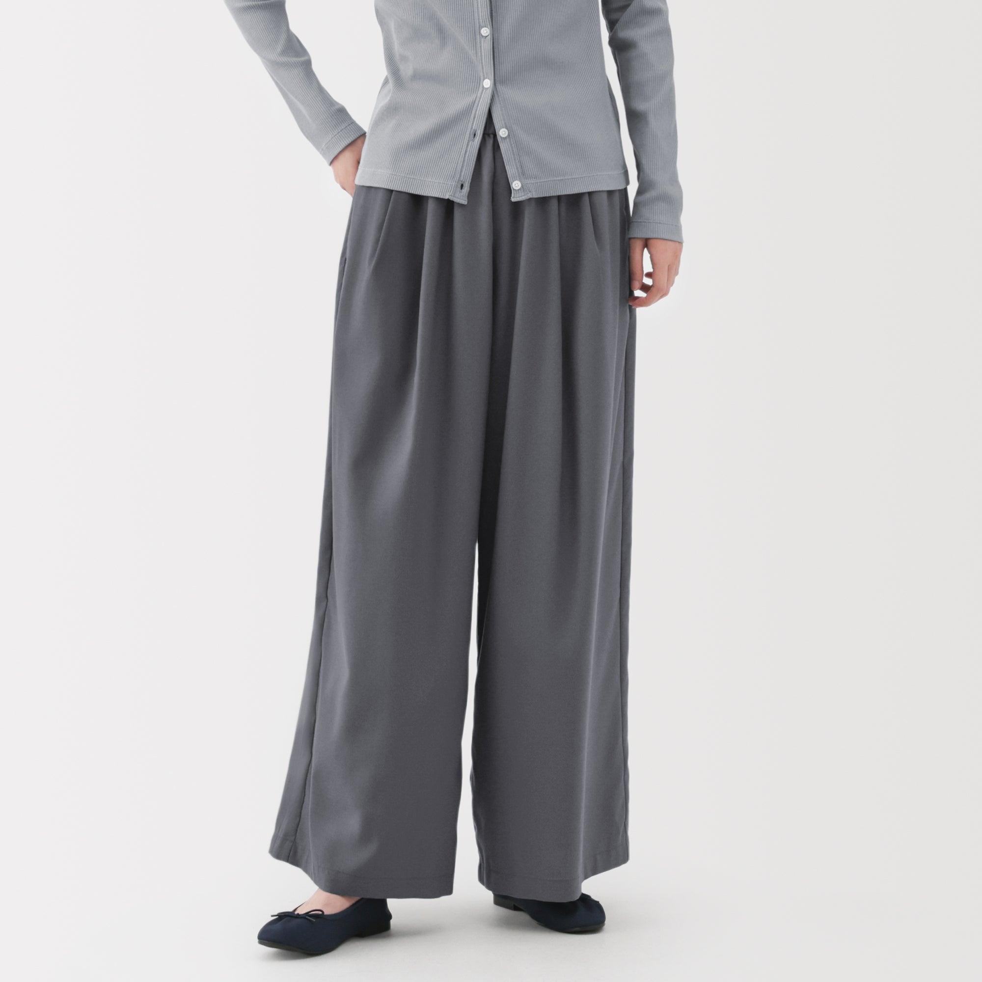 Lyocell Blend Easy Pants - Image 3