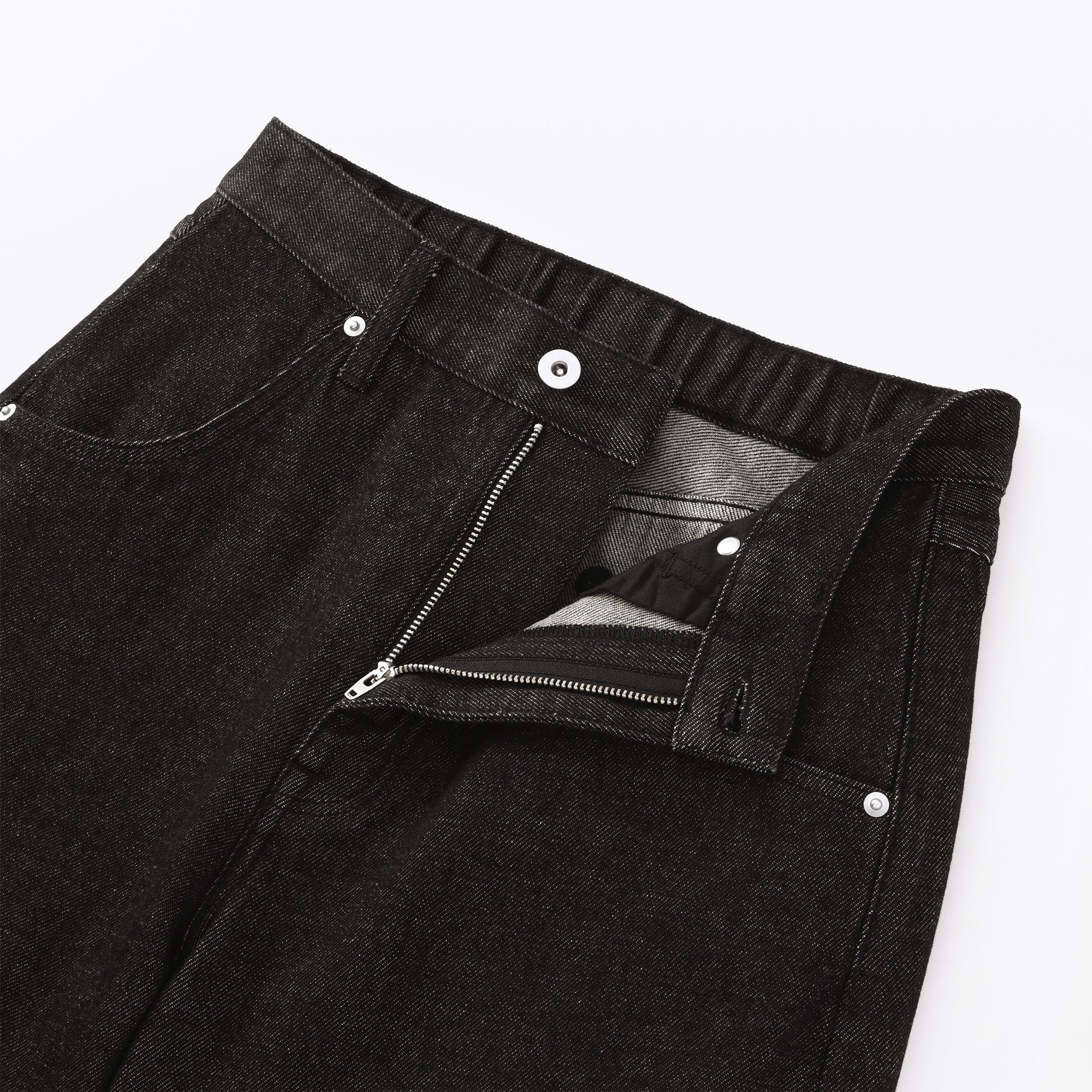 Kapok Blend Denim Barrel Pants - Image 9
