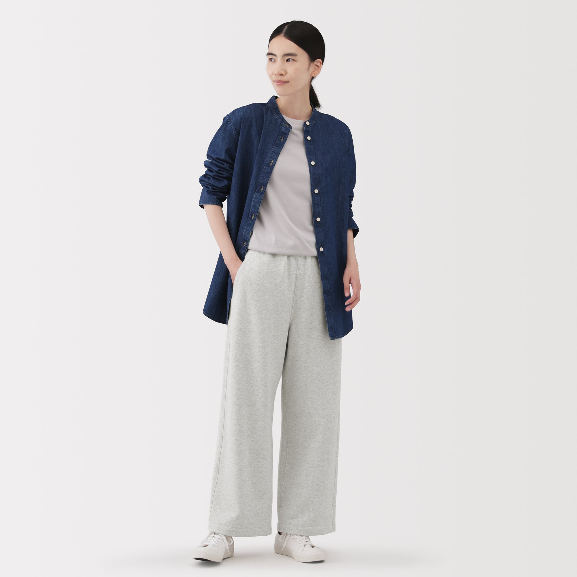 French Terry Wide Sweatpants - Image 24