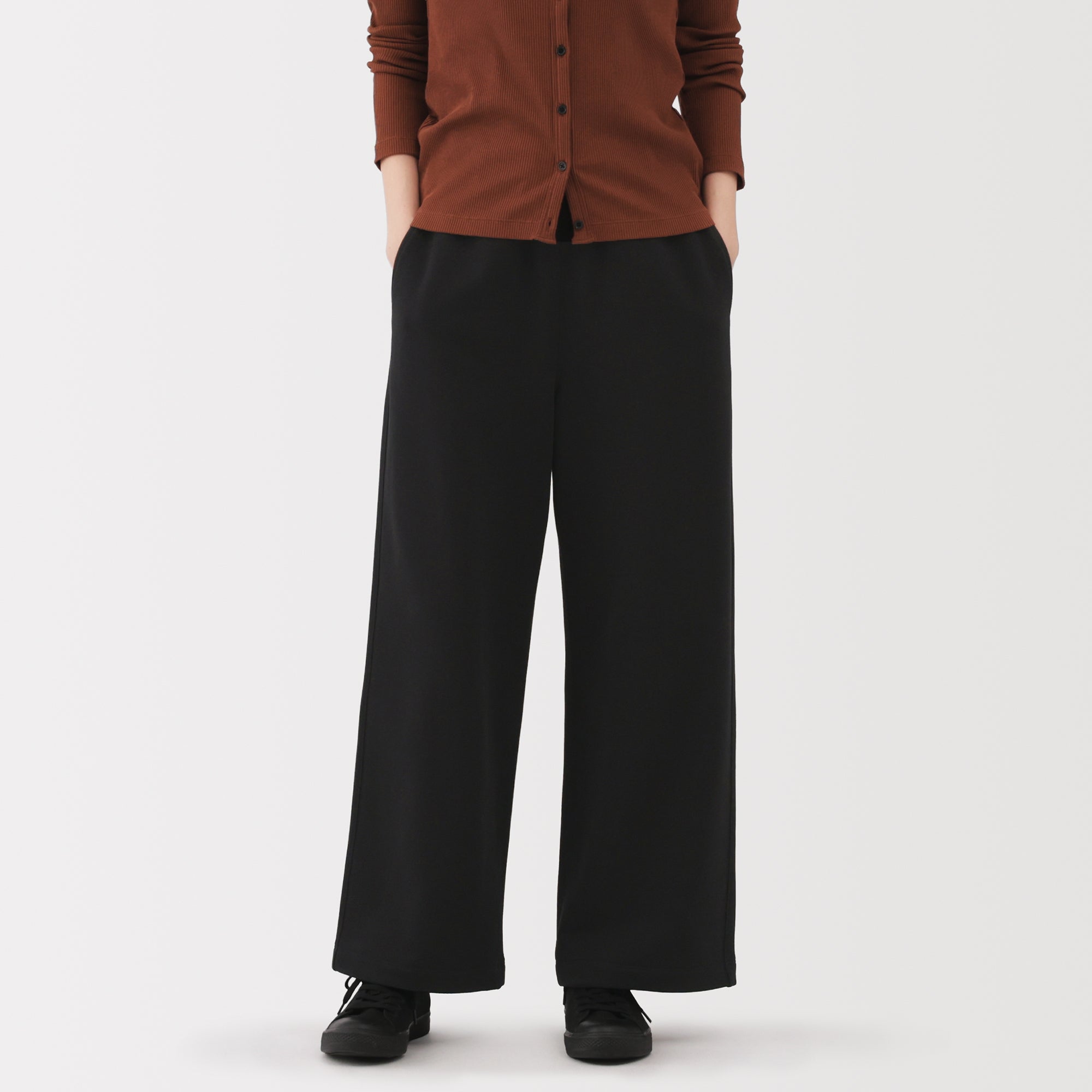 French Terry Wide Sweatpants - Image 13