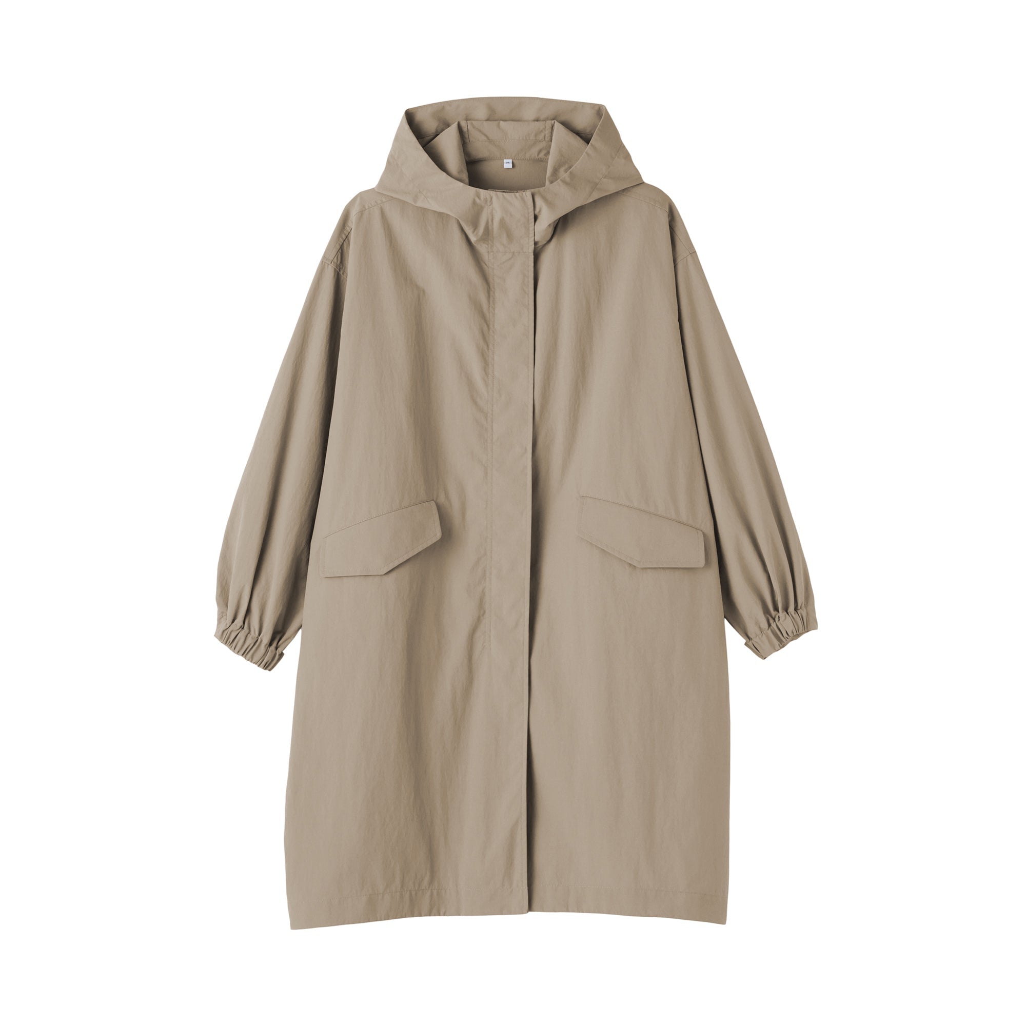 Water-Repellent Hooded Long Coat - Image 13