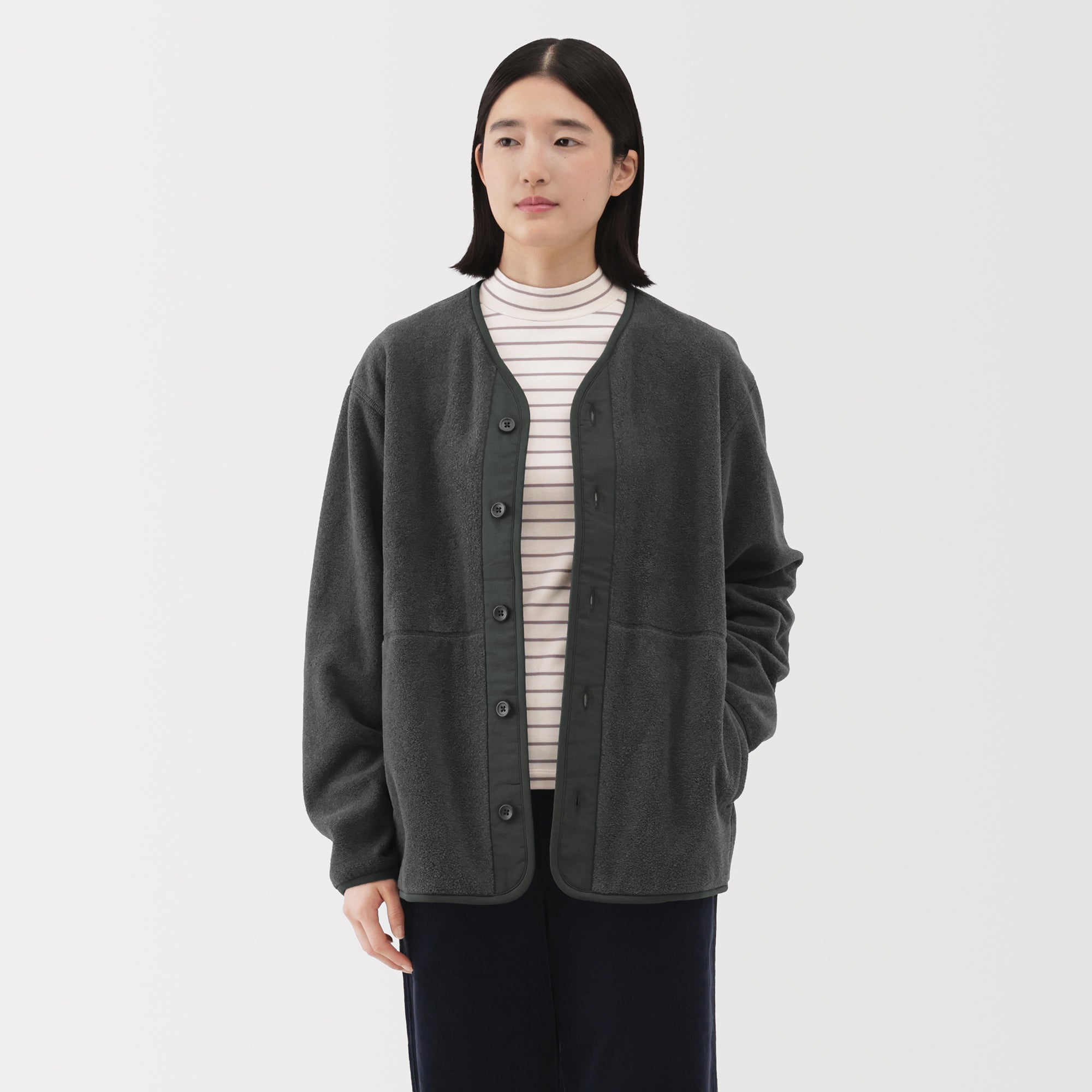 Recyclable Fleece Cardigan - Image 12