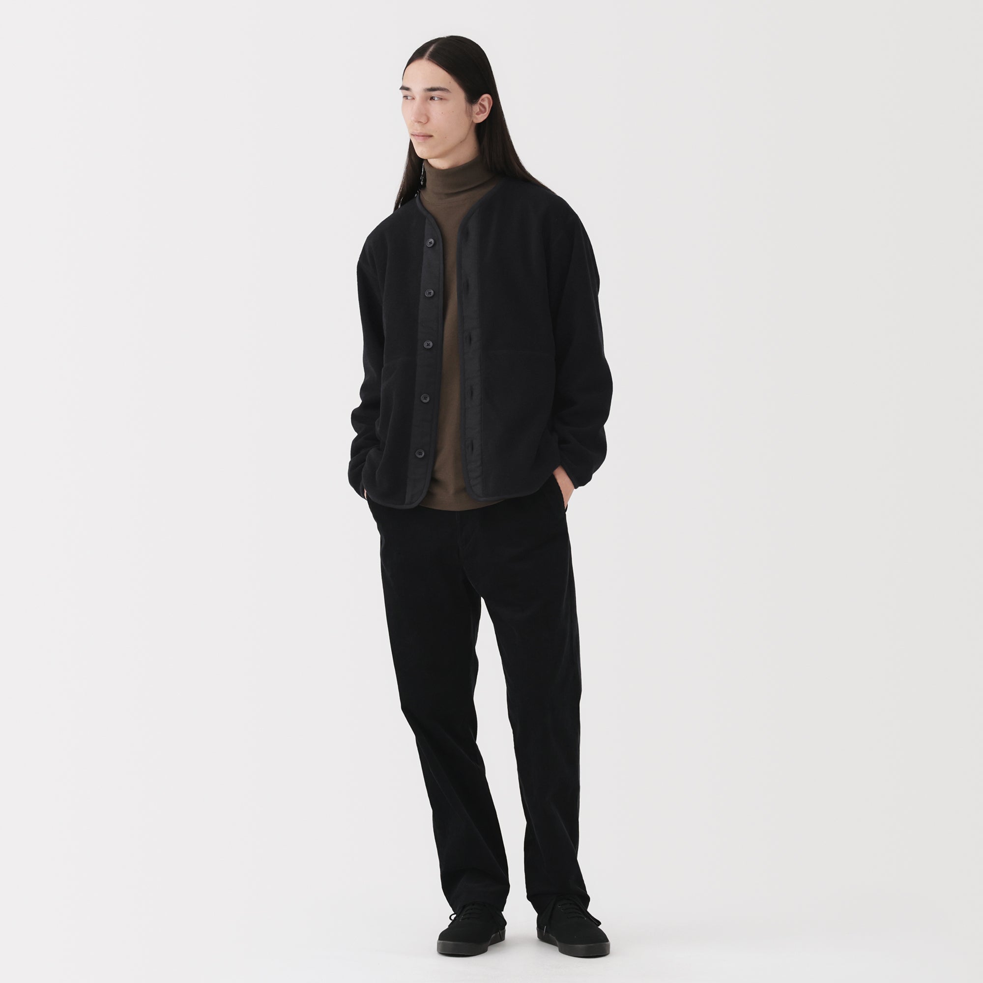 Recyclable Fleece Cardigan - Image 4