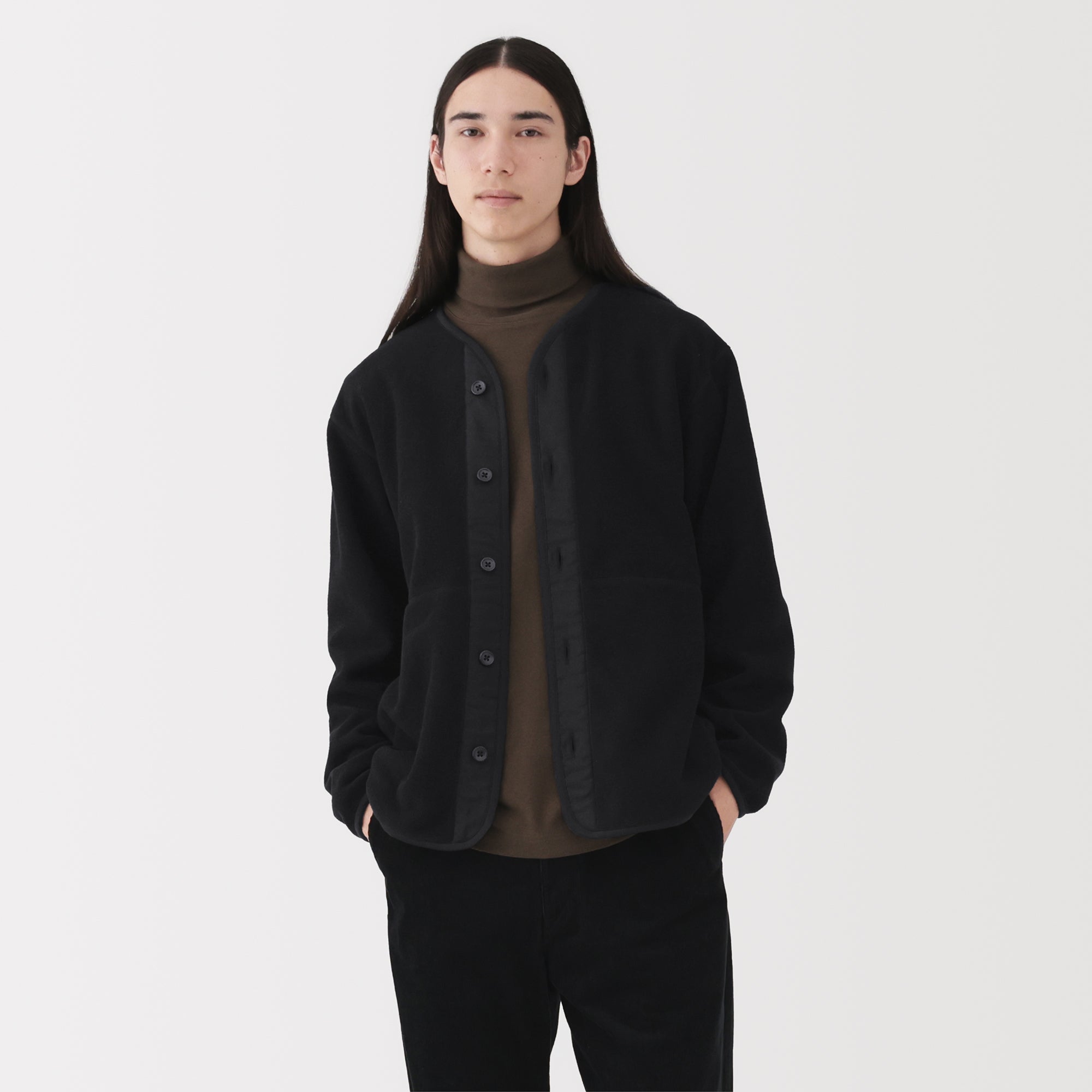 Recyclable Fleece Cardigan