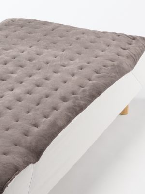 Recycled Polyester Quilted Bed Pad - Queen