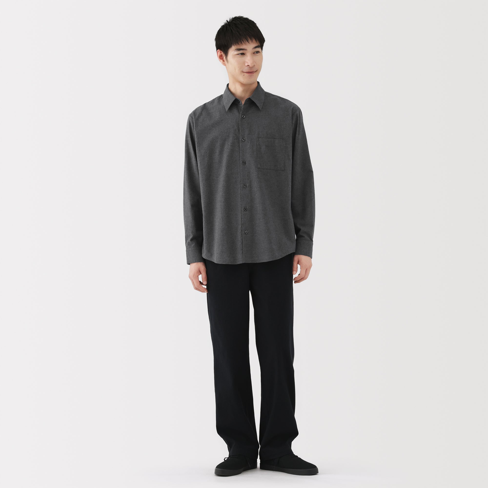 Cotton Wool Flannel Shirt - Image 20