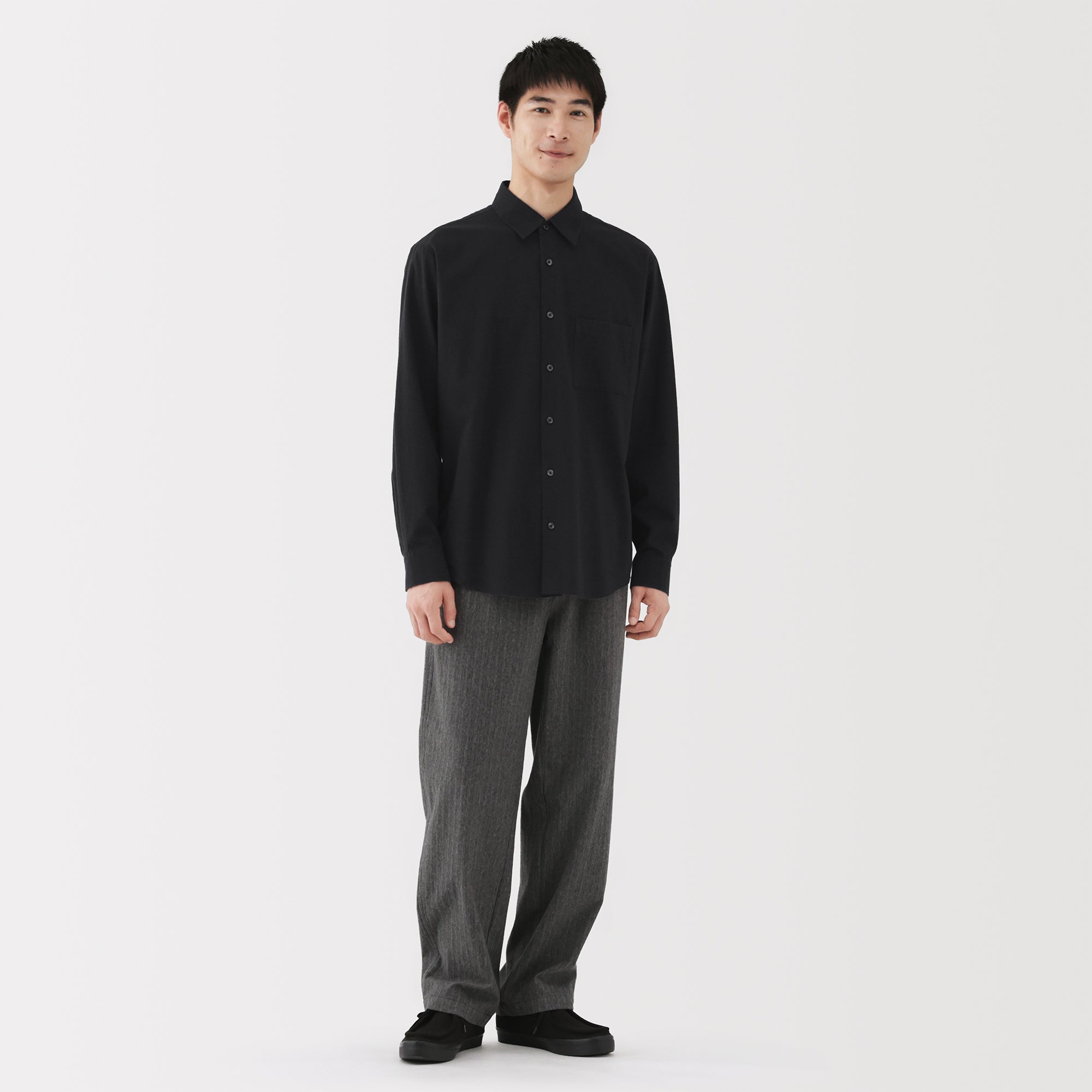 Cotton Wool Flannel Shirt - Image 4