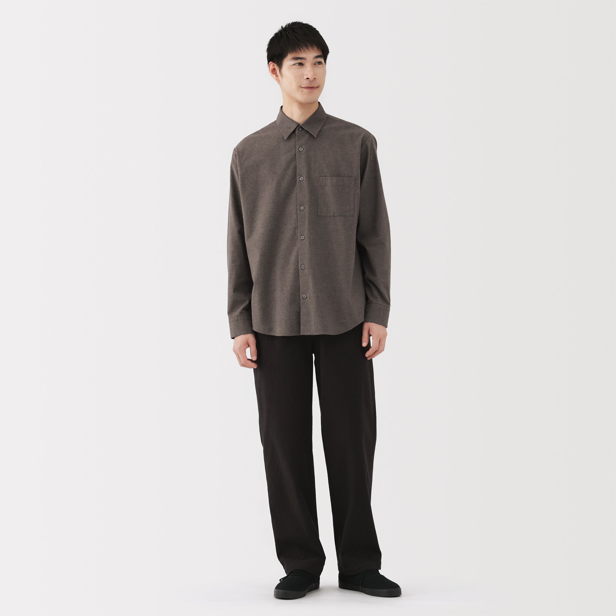 Cotton Wool Flannel Shirt - Image 12