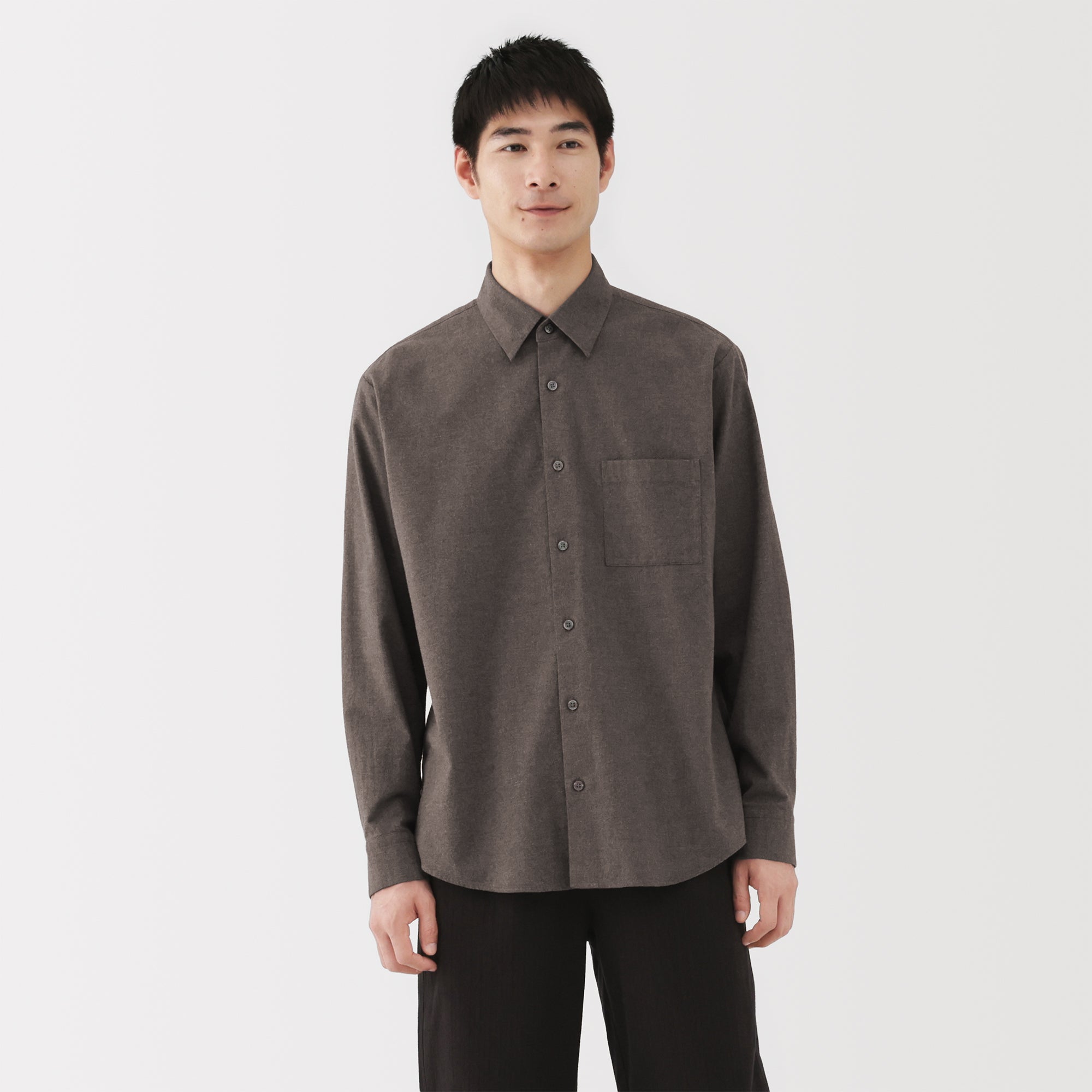 Cotton Wool Flannel Shirt - Image 11