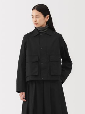 Labo Polyester Cotton Short Blouson