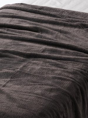 Recycled Polyester Warm Thin Blanket - Double