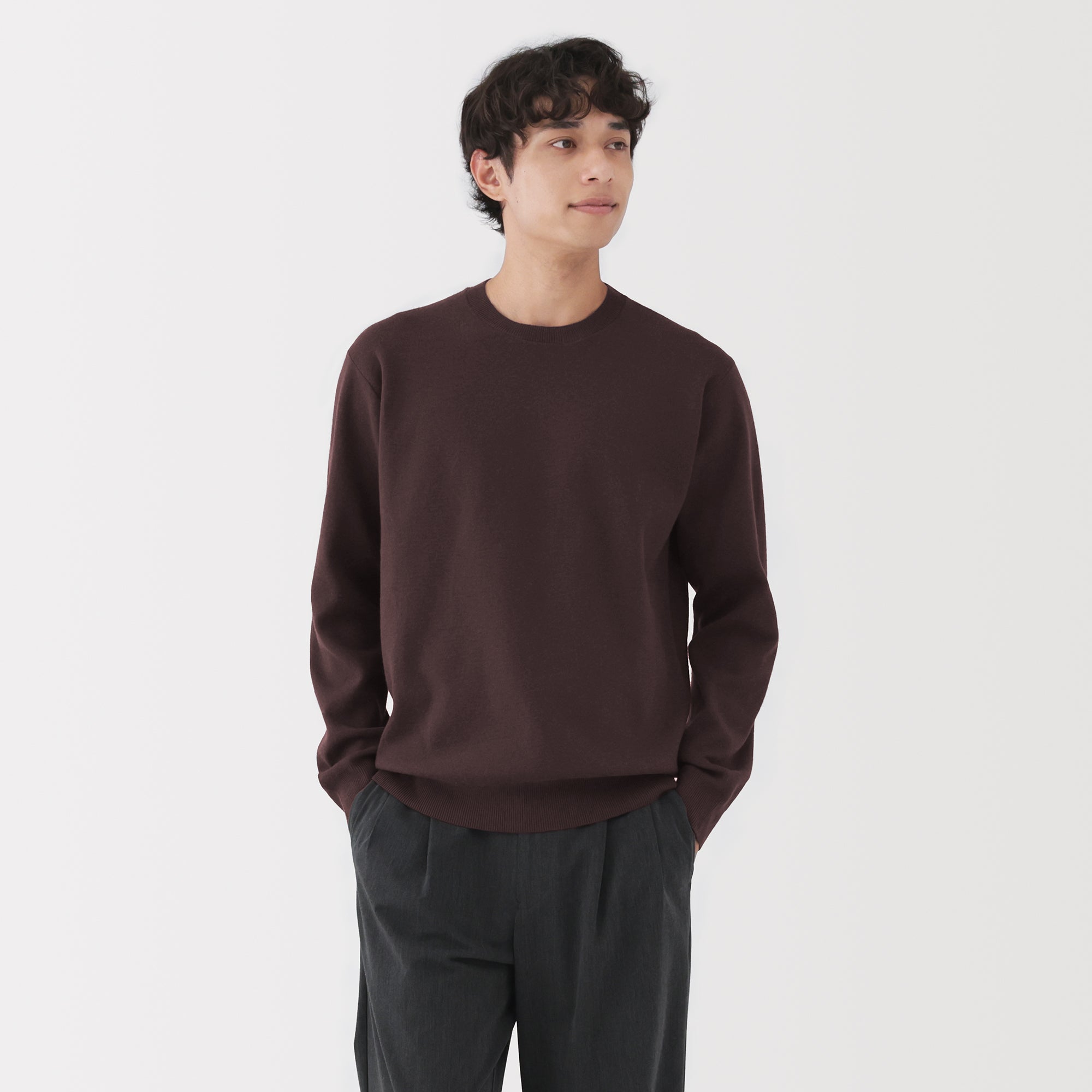 Milano Rib Crew Neck Sweater