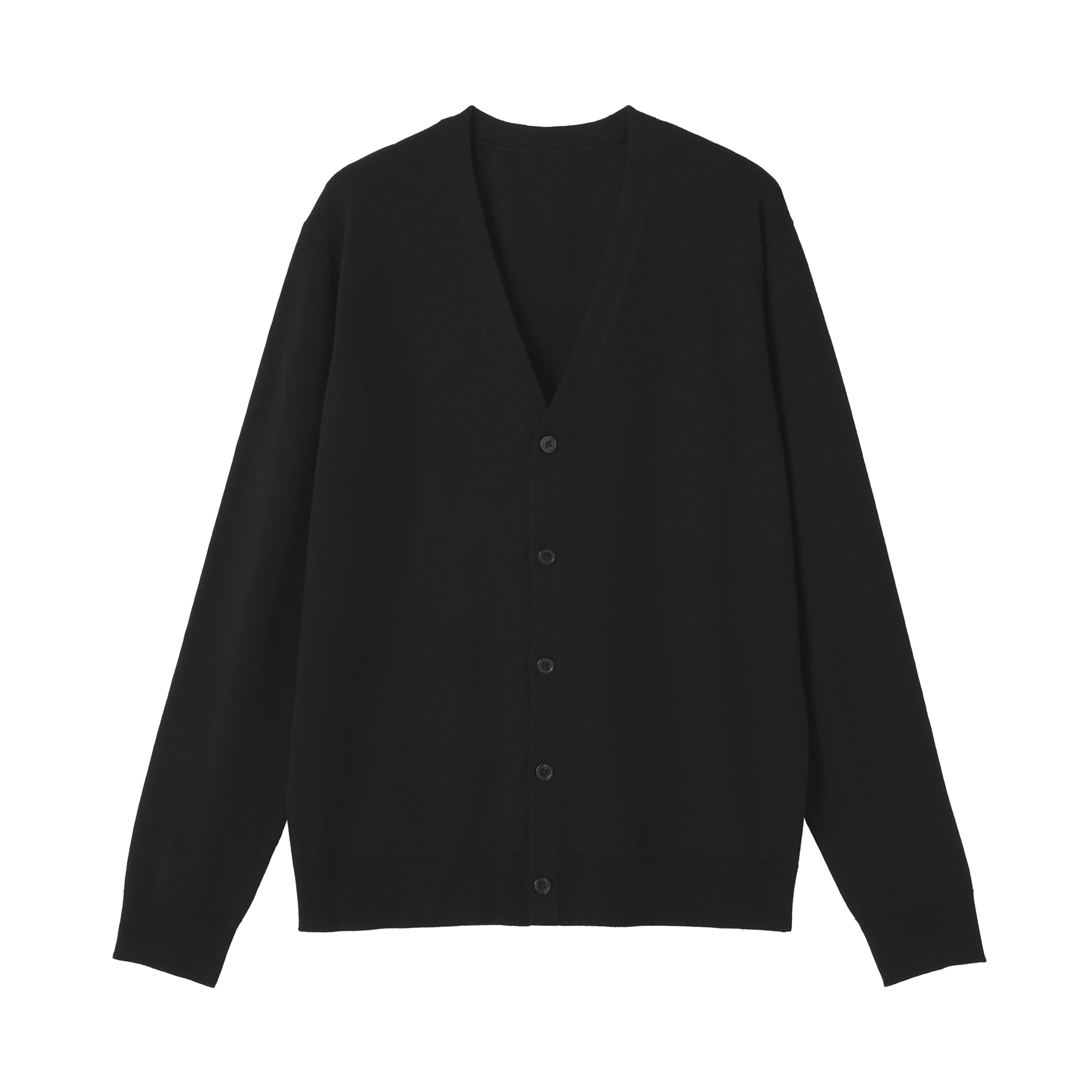 Wool V-Neck Cardigan - Image 9