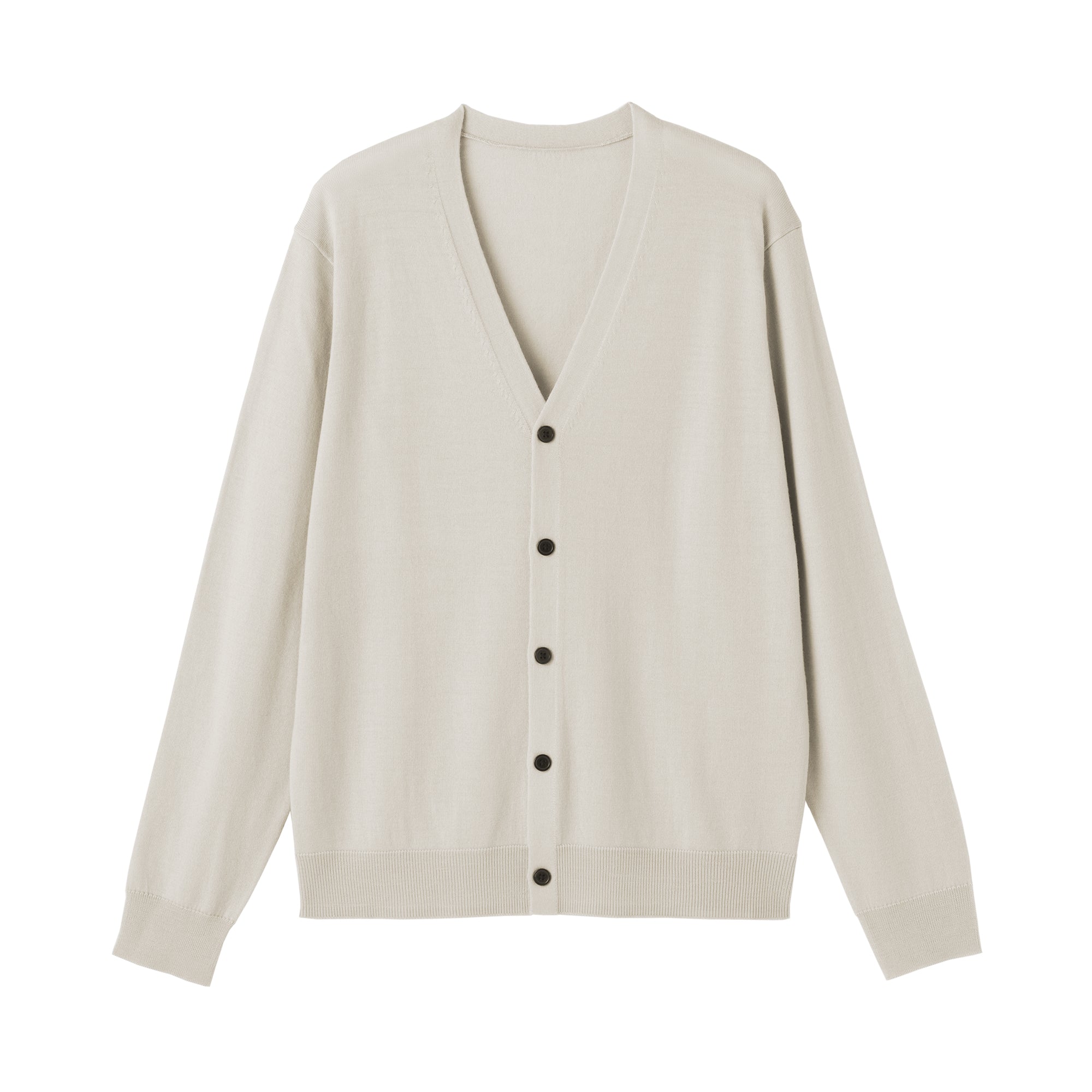 Wool V-Neck Cardigan - Image 16