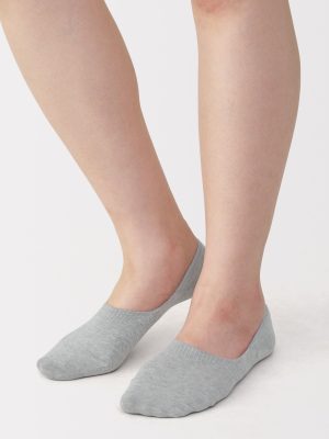 Silicone Grip No-Show Socks