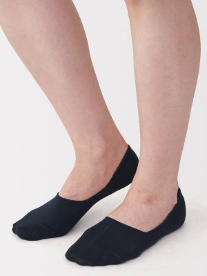 Silicone Grip No-Show Socks