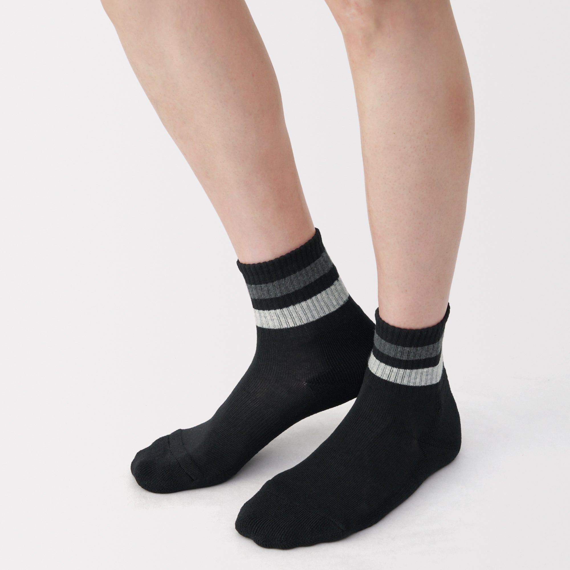 Pile Striped Short Socks - Image 9