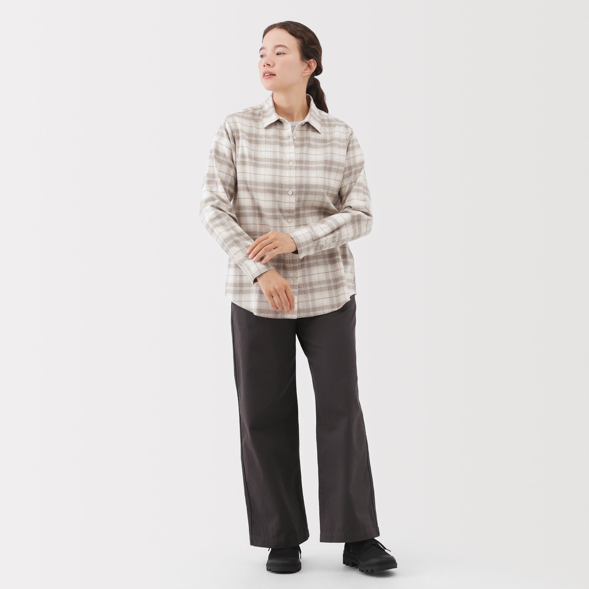 Flannel Long Sleeve Shirt - Image 44