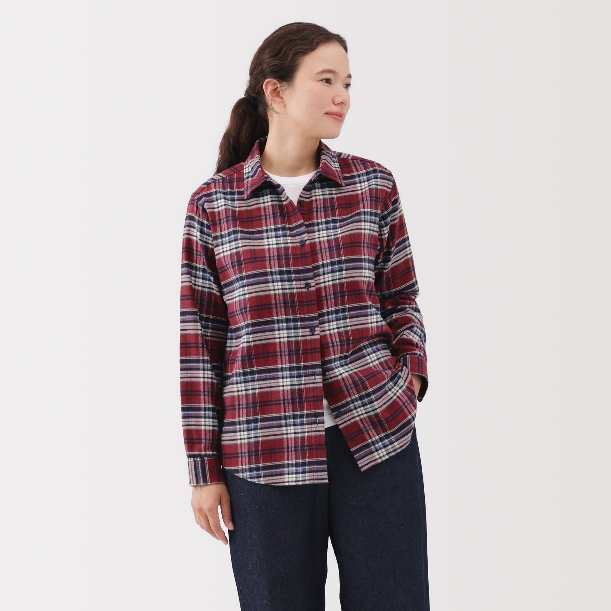 Flannel Long Sleeve Shirt - Image 75