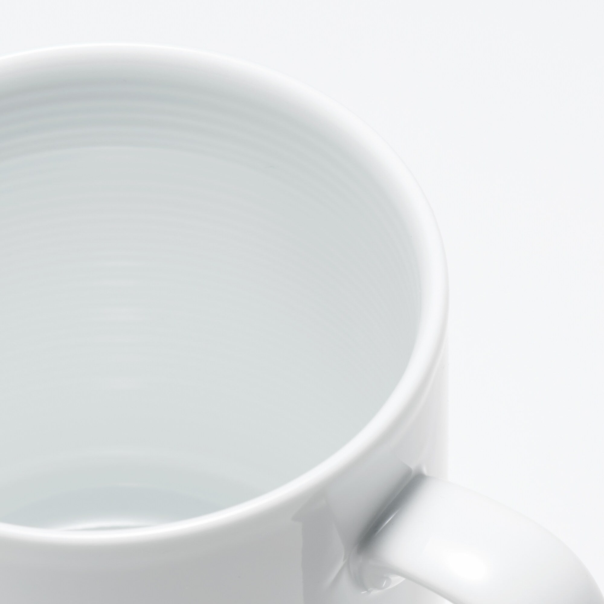 White Porcelain Mug Cup - Image 5
