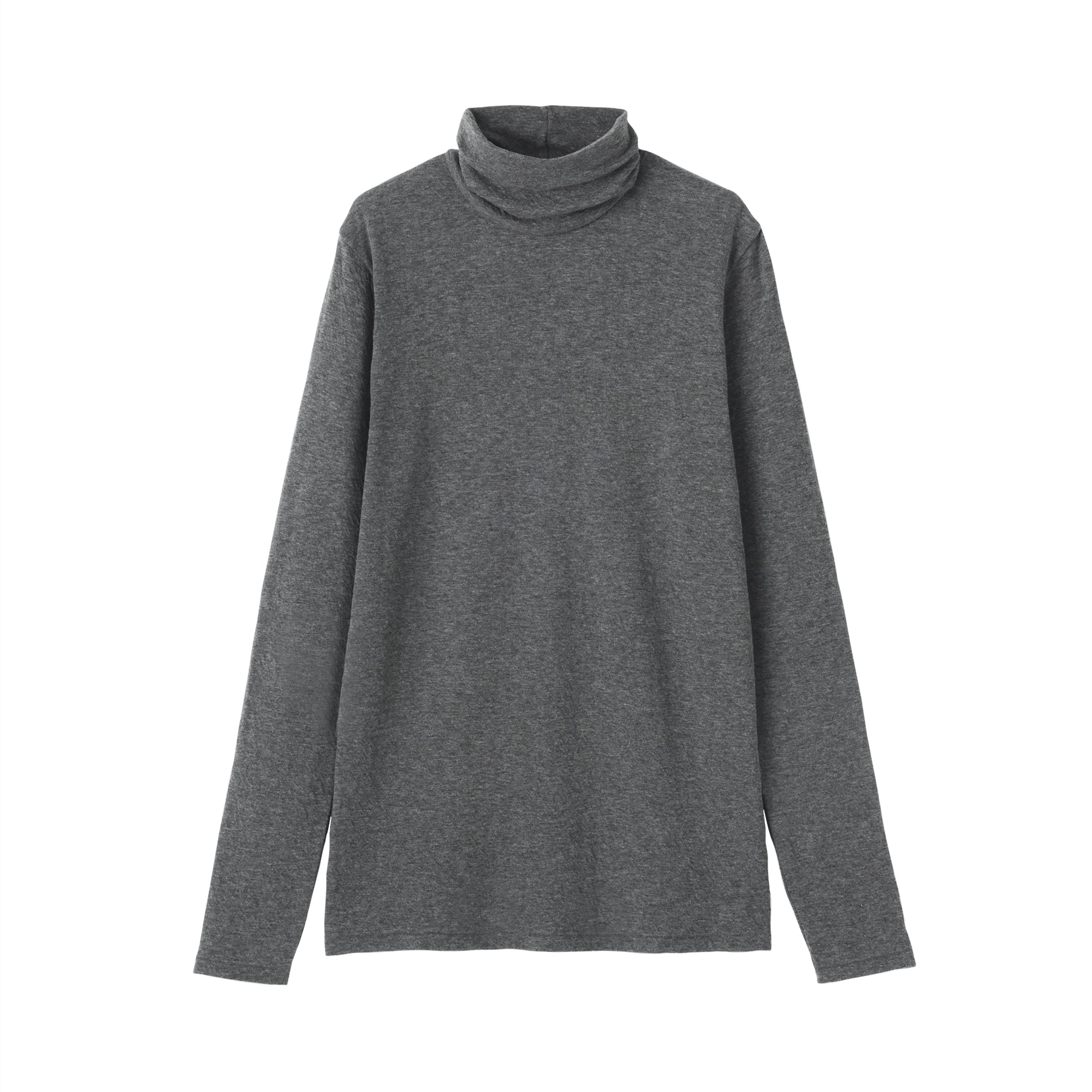 Labo Cotton Cashmere Turtleneck T-Shirt - Image 2