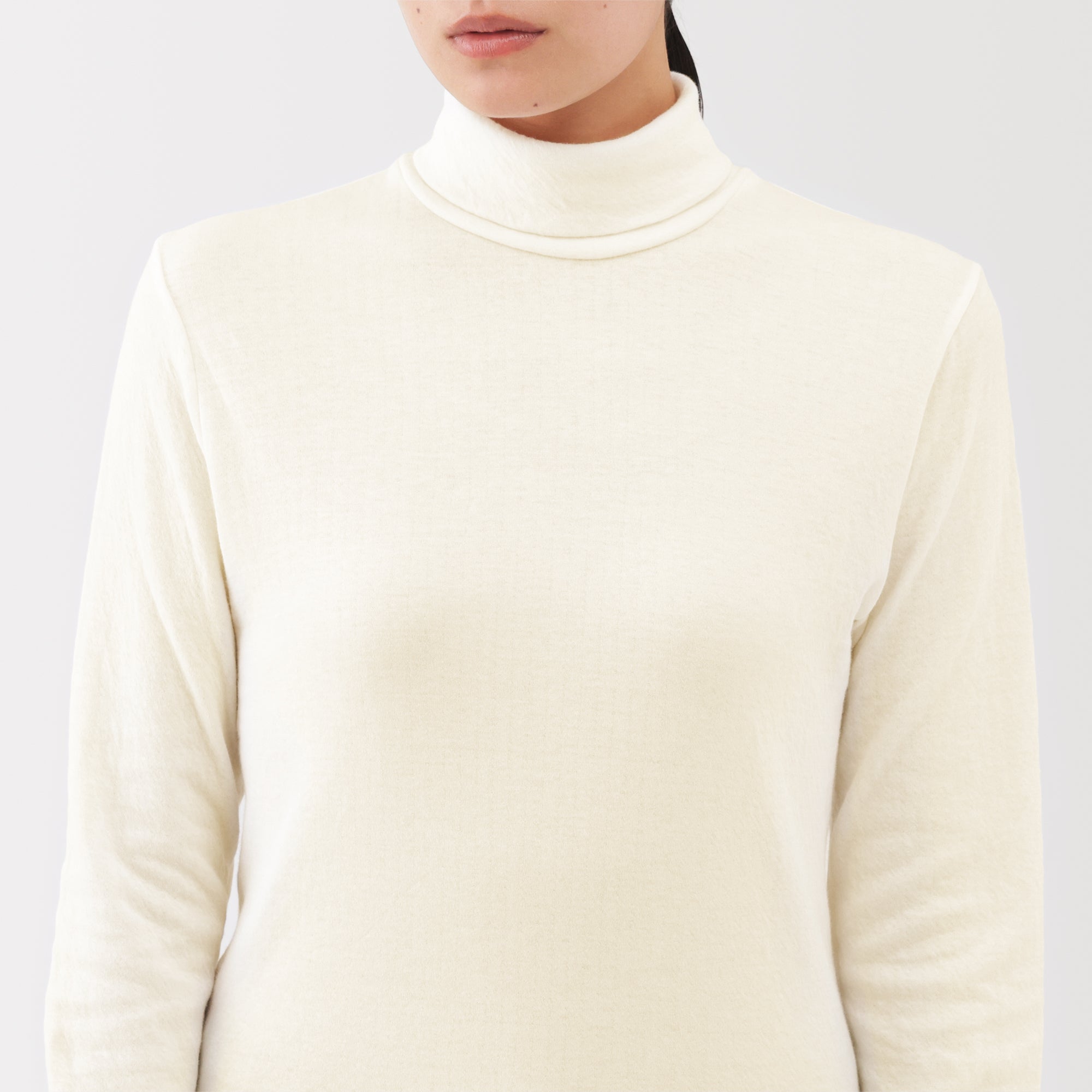 Labo Cotton Cashmere Turtleneck T-Shirt - Image 27