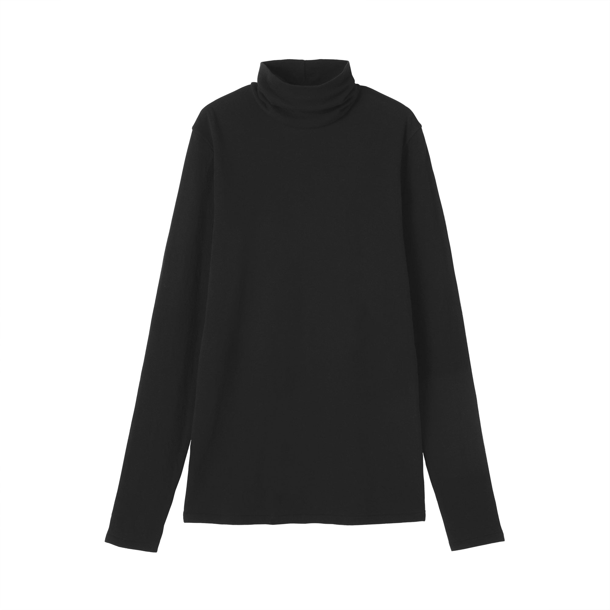 Labo Cotton Cashmere Turtleneck T-Shirt - Image 21