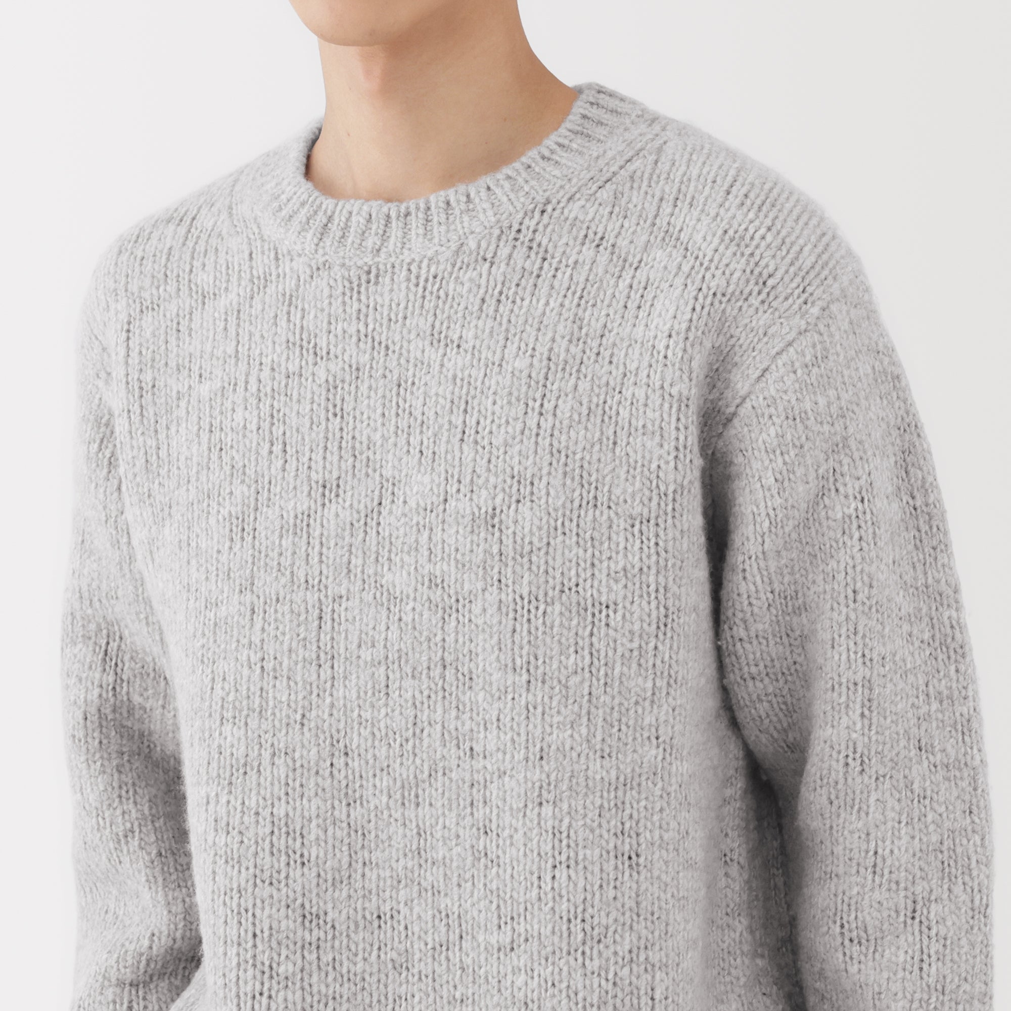 Labo Merino Wool Low-Gauge Sweater - Image 20