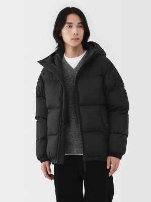 Lightweight Down Hooded Jacket