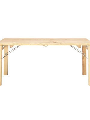 Pine Wood Folding Low Table