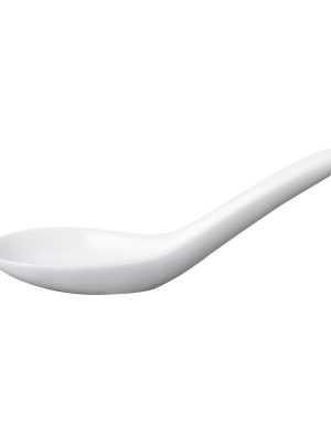 White Porcelain Chinese Spoon