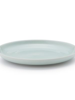 Blue White Porcelain Round Dish 6.9 x 0.8