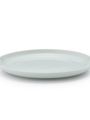 Blue White Porcelain Round Dish 8.5 x 0.8