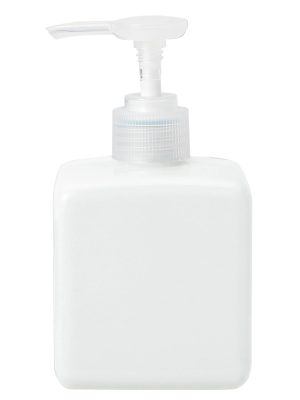 White Porcelain Square Dispenser