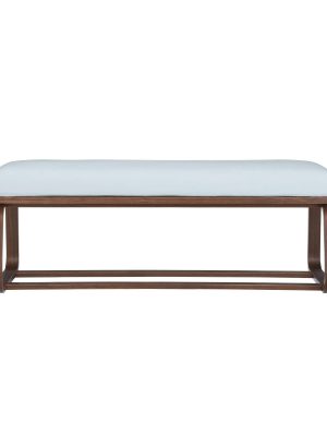 Living Dining Bench 1 - Walnut (Cover Sold Separately)