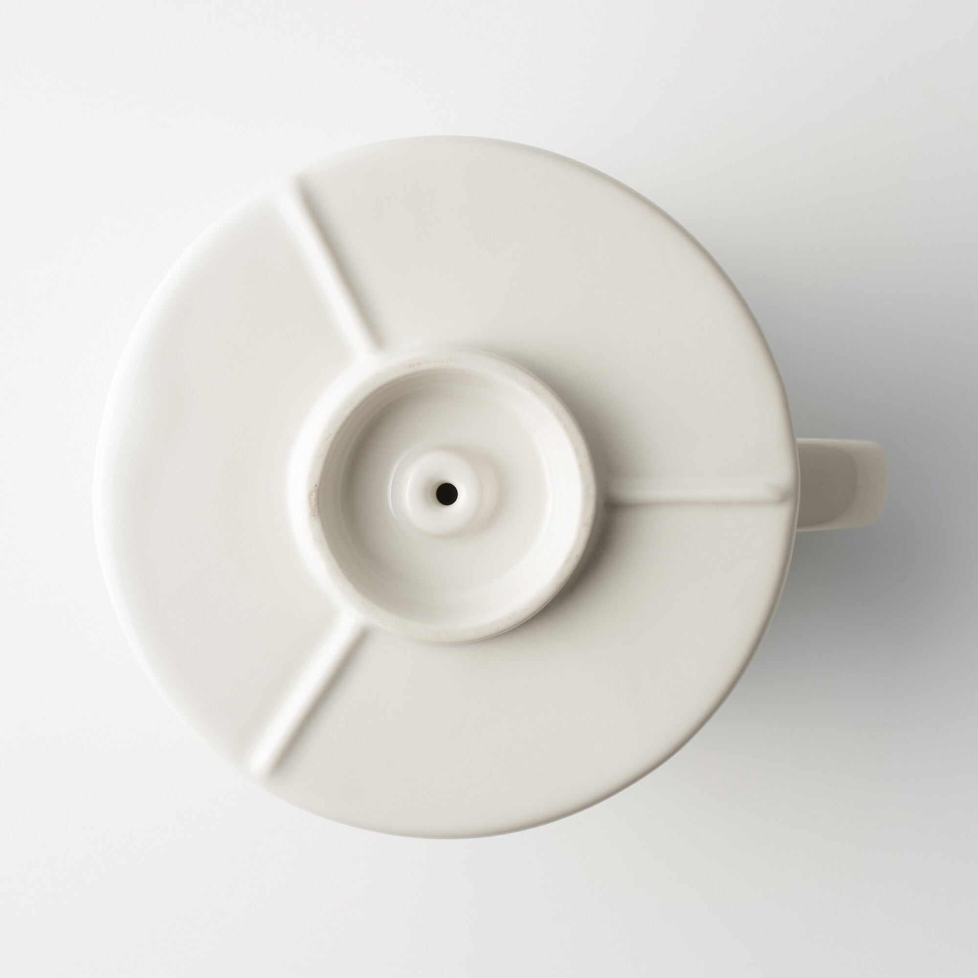 Beige Porcelain Coffee Dripper - Image 5