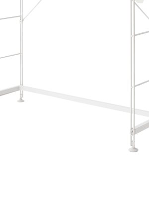 SUS Shelving Unit Frame Reinforcement Part - White Gray - Wide