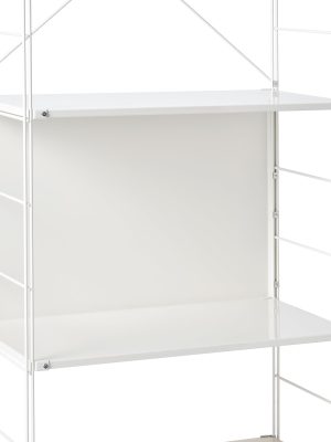 SUS Shelving Unit Back Panel - Light Gray - Large