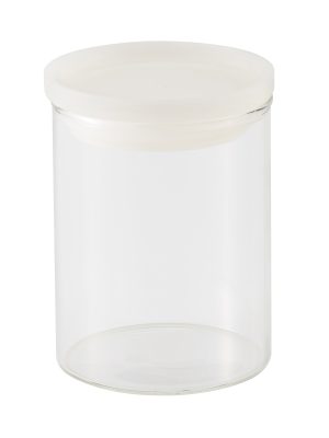 Heat Resistant Glass Round Storage Jar 10.8 fl oz