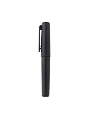 Compact Gel Ink Ballpoint Pen Cap Type 0.5mm - Black