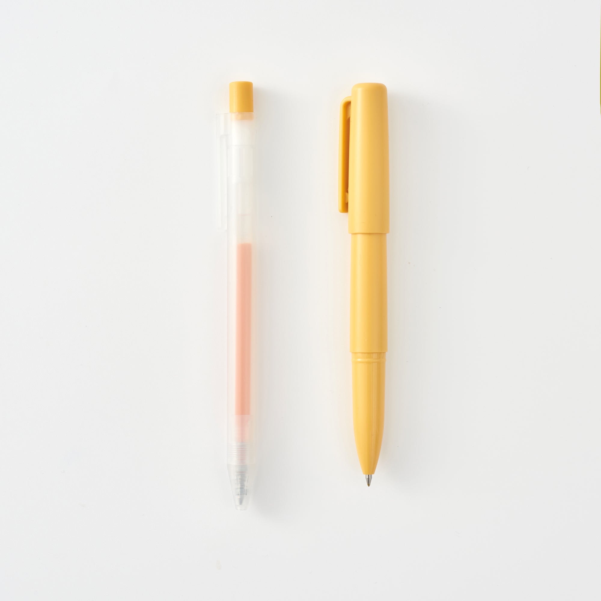 Compact Gel Ink Ballpoint Pen Cap Type 0.5mm - Blue Black - Image 6