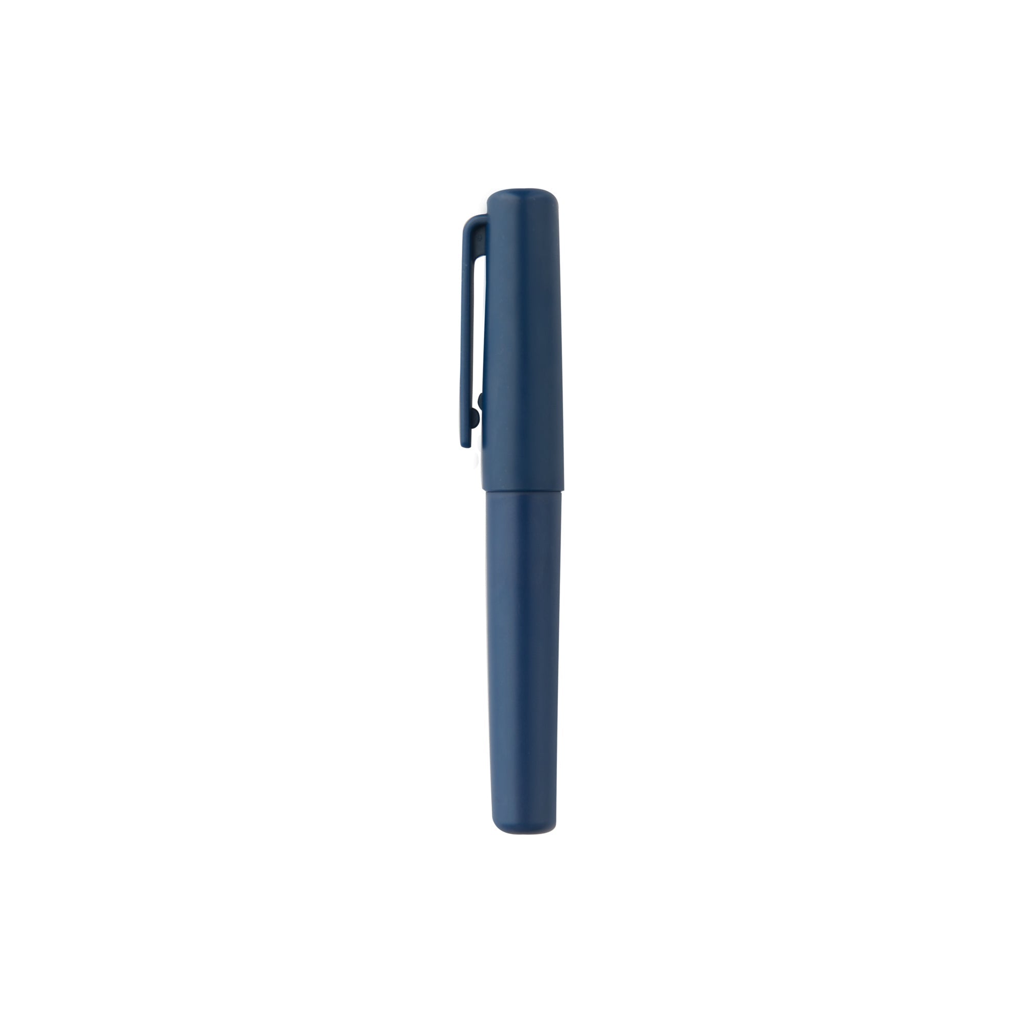 Compact Gel Ink Ballpoint Pen Cap Type 0.5mm - Blue Black