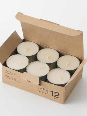Fragrance-Free Mini Tealight Candle (12 Pack)